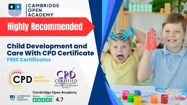 Child Development and Care With CPD Certificate 