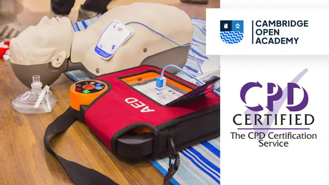 Automated External Defibrillator (AED) - Online Training With CPD Certificate 