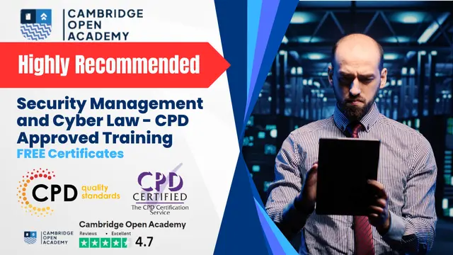 Security Management and Cyber Law - CPD Approved Training
