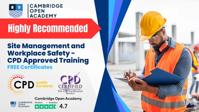 Site Management and Workplace Safety - CPD Approved Training