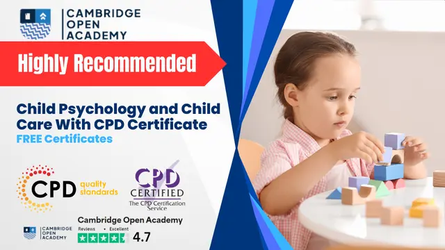 Child Psychology and Child Care With CPD Certificate