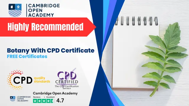 Botany With CPD Certificate