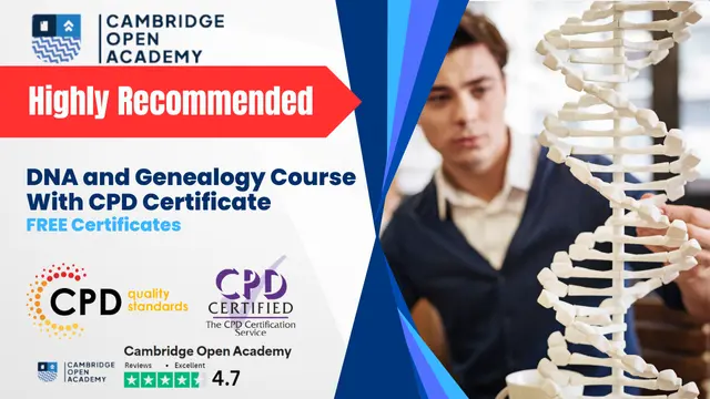 DNA and Genealogy Course With CPD Certificate