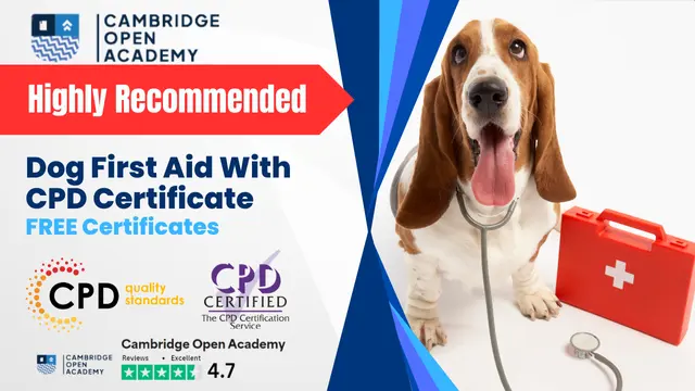 Dog First Aid With CPD Certificate
