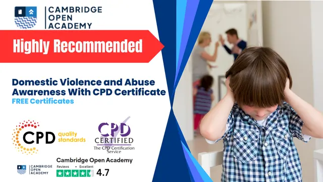 Domestic Violence and Abuse Awareness With CPD Certificate