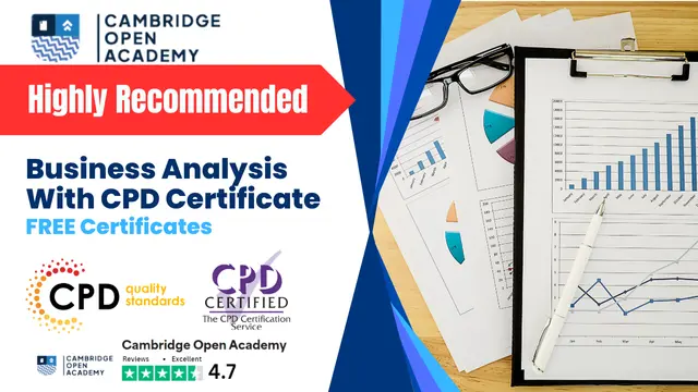 Business Analysis With CPD Certificate