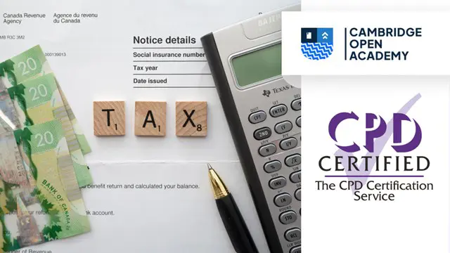 Canadian Tax Accounting With CPD Certificate