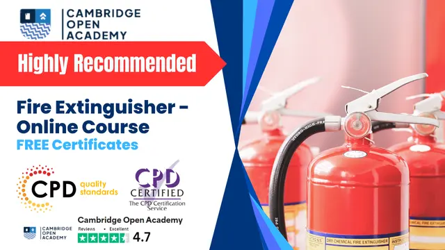 Fire Extinguisher - Online Course - CPD Certificate 