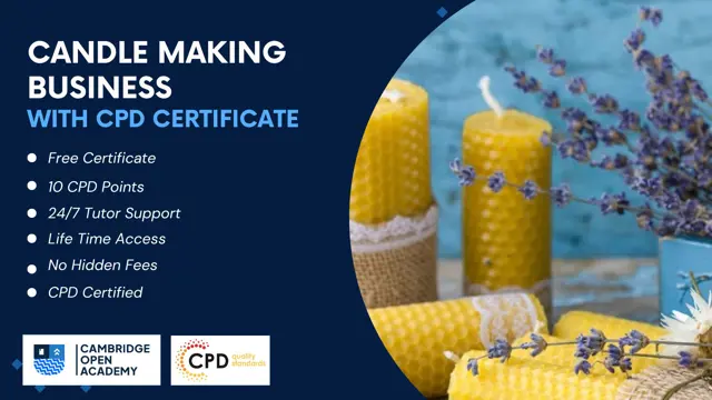 Candle Making Business With CPD Certificate