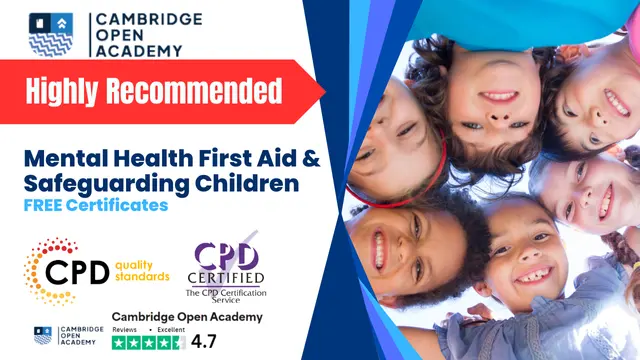 Mental Health First Aid & Safeguarding Children - CPD Approved Training