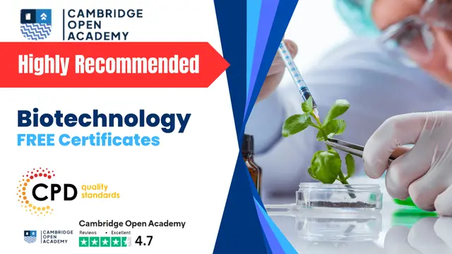 Biotechnology With CPD Certificate