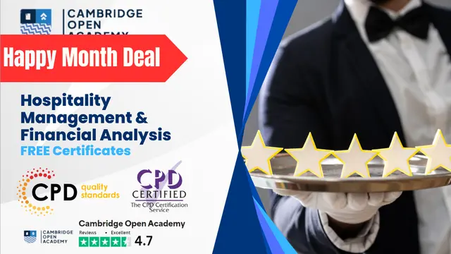  Hospitality Management & Financial Analysis - CPD Approved Training