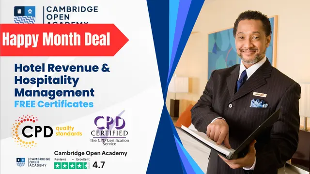  Hotel Revenue & Hospitality Management - CPD Approved Training