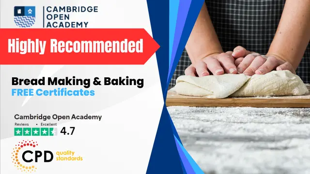 Cookery: Bread Making & Baking CPD Accredited Course