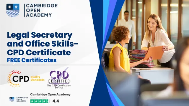 Legal Secretary and Office Skills - CPD Certificate