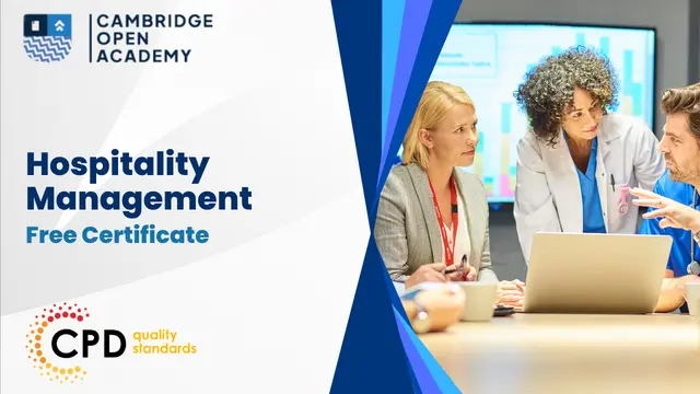 Hospitality Management - CPD Certificate 