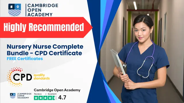 Nursery Nurse Complete Bundle - CPD Certificate 