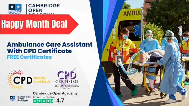 Ambulance Care Assistant With CPD Certificate