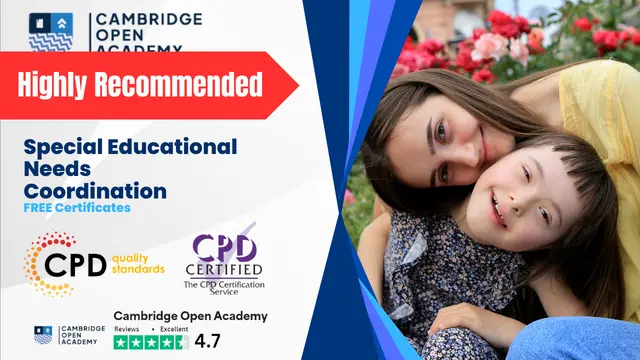 SENCO (Special Educational Needs Coordination) Training Online Course - CPD Certified