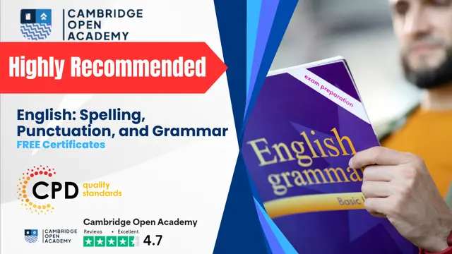 English: Spelling, Punctuation, and Grammar With CPD Certificate