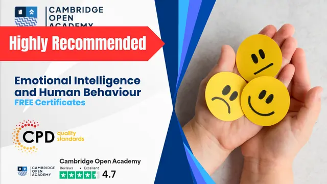 Emotional Intelligence and Human Behaviour With CPD Certificate 