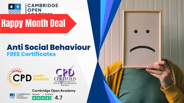 Anti Social Behaviour With CPD Certificate