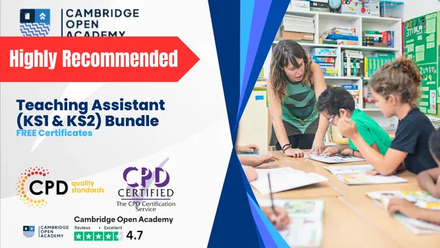 Teaching Assistant (KS1 & KS2) Level 2 & 3 Course - Accredited Certificate