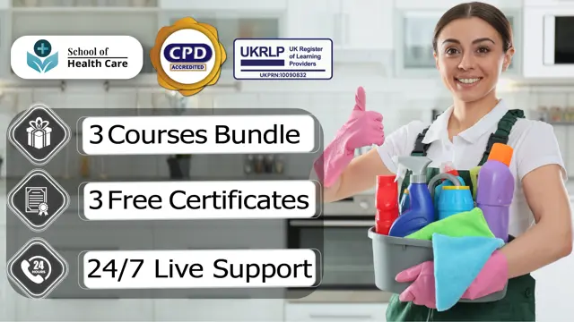 Cleaning: British Cleaning Certificate Course - CPD Certified