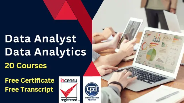 Data Analyst, Power BI, Tableau, Google Analytics Career Bundle (Business Data Analytics)