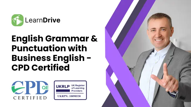 English Grammar & Punctuation with Business English - CPD Certified