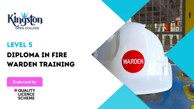 Level 5 Diploma in Fire Warden Training  - QLS Endorsed