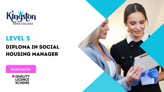 Level 5 Diploma in Social Housing Manager  - QLS Endorsed