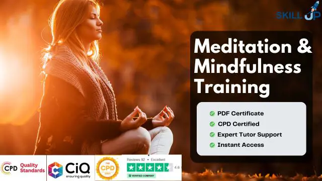 Meditation & Mindfulness Training - CPD Accredited 