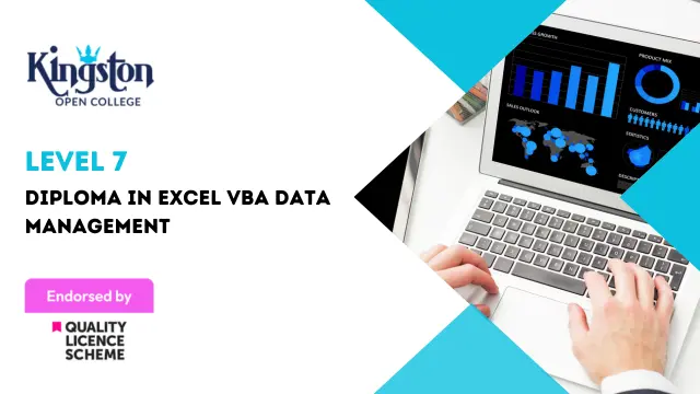 Level 7 Diploma in Excel VBA Data Management - QLS Endorsed