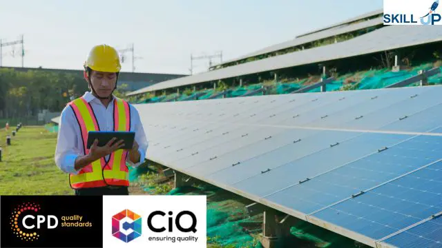 Renewable Enegry and Solar Design – CPD Certified
