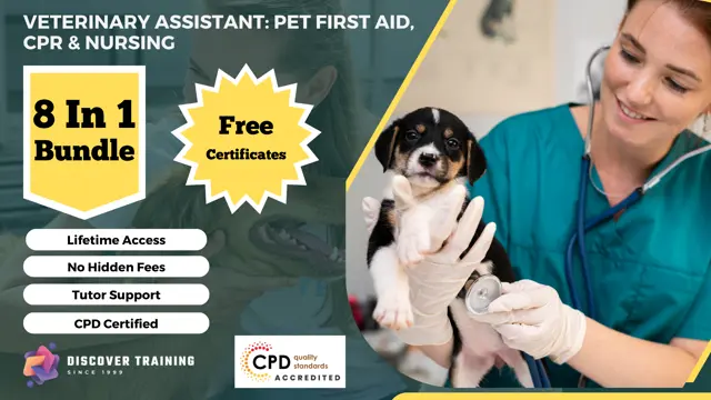 Veterinary Assistant: Pet First Aid, CPR & Nursing