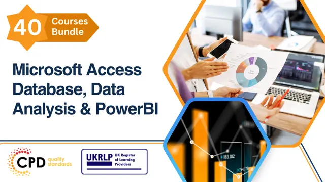 Microsoft Access Database, Data Analysis & PowerBI (40 in 1 Bundle)