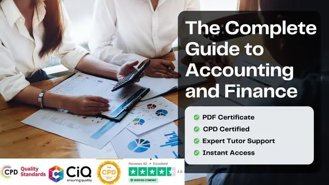 The Complete Guide to Accounting and Finance - CPD Certified Diploma