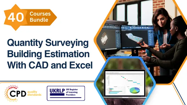Quantity Surveying Building Estimation With CAD and Excel (40-in-1 Bundle)