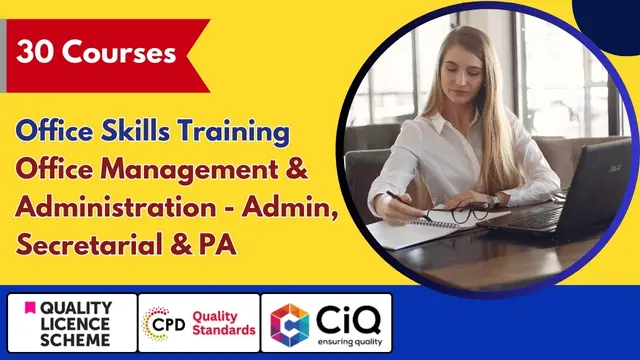 Office Skills Training: Office Management & Administration - Admin, Secretarial & PA