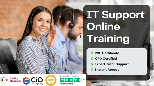 IT Support Technician Online Training - CPD Accredited