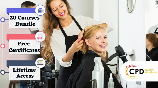Hair Cutting and Hairdressing (Hair & Beard Barbering) - CPD Certified