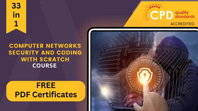 Computer Networks Security and Coding with Scratch