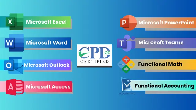 Complete Microsoft Office Skills with Functional Math & Accounting - CPD Certified