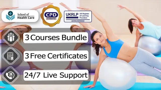 Professional Pilates: Fitness Instructor & Diet and Nutrition - CPD Certified