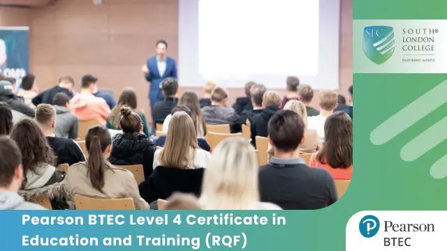 Pearson BTEC Level 4 Certificate in Education and Training (RQF)
