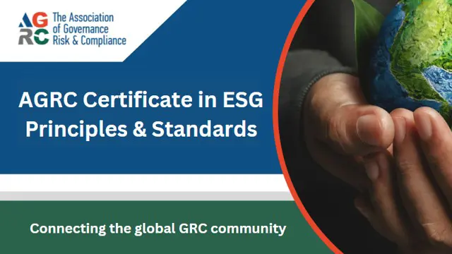 Certificate in ESG Principles & Standards