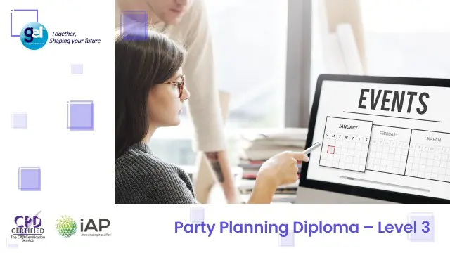 Party Planning Diploma – Level 3