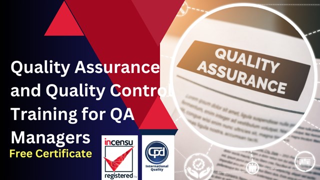 Online Quality Assurance and Quality Control Training for QA Managers ...