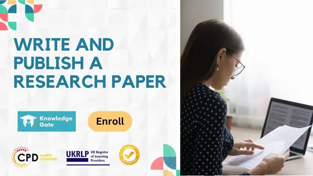 Write and Publish a Research Paper